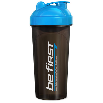 Спортивный шейкер Be First (TS 1314-BLU), 700 мл, Черно-синий