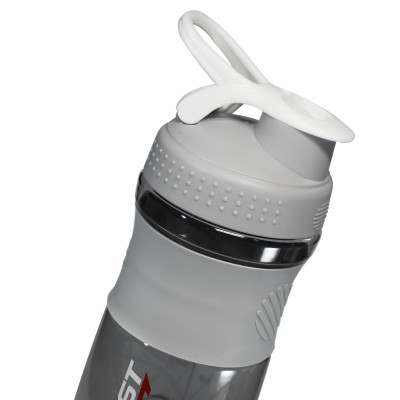 Спортивный шейкер с шариком Be First (TS-401 GRA), 800 мл, Серый