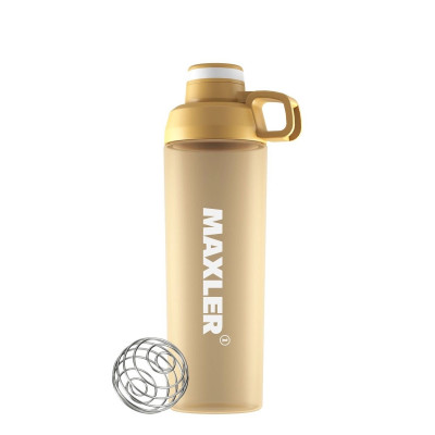 Шейкер Maxler Promo Water Bottle (H543), 700 мл, Бежевый