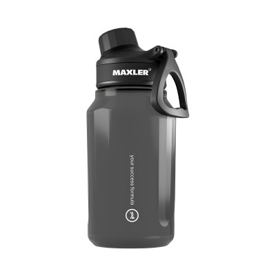Бутылка для воды шейкер спортивный Maxler Water Bottle Shake & Mix, 750 мл, Черный