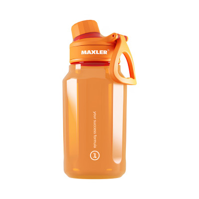 Бутылка для воды шейкер спортивный Maxler Water Bottle Shake & Mix, 750 мл, Оранжевый