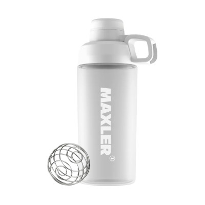 Шейкер Maxler Promo Water Bottle (H581), 600 мл, Белый