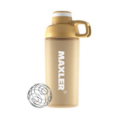 Шейкер Maxler Promo Water Bottle (H581), 600 мл, Бежевый