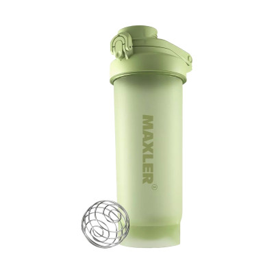 Спортивный шейкер Maxler Promo Shaker Pro W/lock (H645), 700 мл, Светло-зеленый