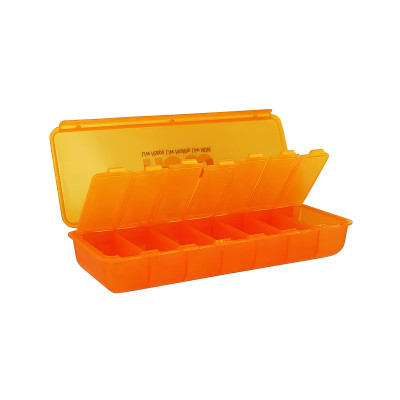 Таблетница Now Foods 7 Day Pill Case, Оранжевый