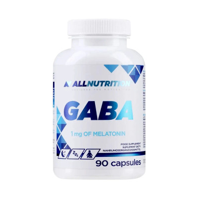 Гамма-аминомасляная кислота ГАБА, ГАМК AllNutrition GABA, 750 мг, 90 капсул