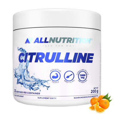Л-Цитруллин AllNutrition Citrulline, 200 г, Апельсин