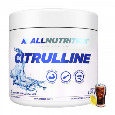 Л-Цитруллин AllNutrition Citrulline, 200 г, Кола-лимон
