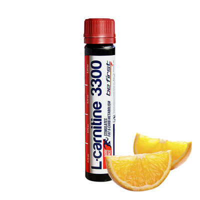 Л-карнитин Be First L-carnitine 3300, 1 ампула, Апельсин