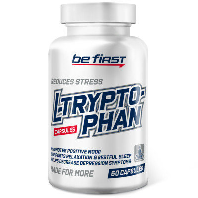 Л-Триптофан Be First L-Tryptophan, 60 капсул
