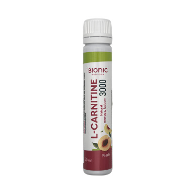 Л-Карнитин Bionic L-carnitine 3000, 25 мл, 1 ампула, Персик