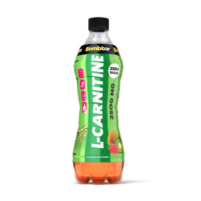Спортивный напиток с Л-карнитином Bombbar L-Carnitine, 500 мл, Малина-киви