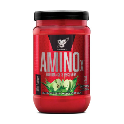 Комплекс аминокислот BSN Amino-X, 435 г, 30 порций, Зеленое яблоко