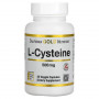 L-Цистеин California Gold Nutrition Cysteine, 500 мг, 60 капсул