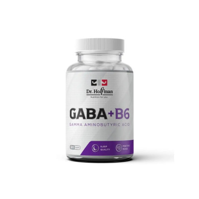 Гамма-аминомасляная кислота ГАБА Dr. Hoffman GABA, 500 мг, 90 капсул