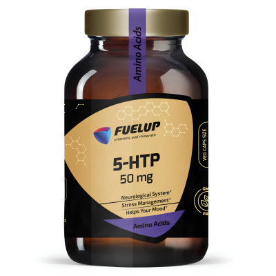 5-Гидрокситриптофан FuelUP 5-htp, 50 мг, 90 капсул