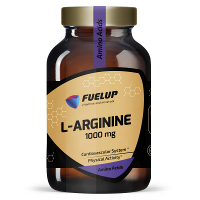 Л-Аргинин FuelUP L-Arginine, 1000 мг, 120 таблеток