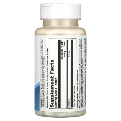 Л-Теанин KAL L-Theanine, 100 мг, 30 таблеток