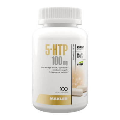 5-Гидрокситриптофан Maxler 5-HTP, 100 вегетарианских капсул