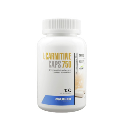 Л-Карнитин Maxler L-Carnitine, 750 мг, 100 капсул