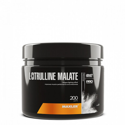 Л-Цитруллин Малат Maxler L-Citrulline Malate, 200 г, Без вкуса