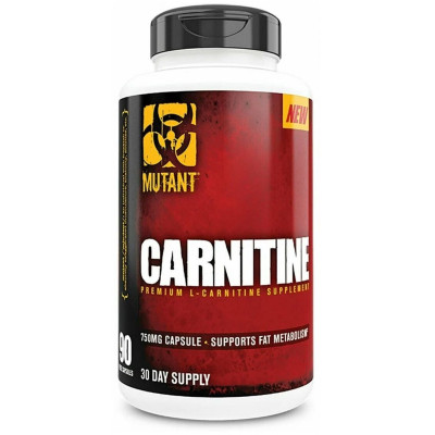 Л-Карнитин Mutant L-carnitine, 850 мг, 90 капсул