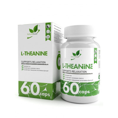 Л-Теанин Naturalsupp L-Theanine, 60 капсул