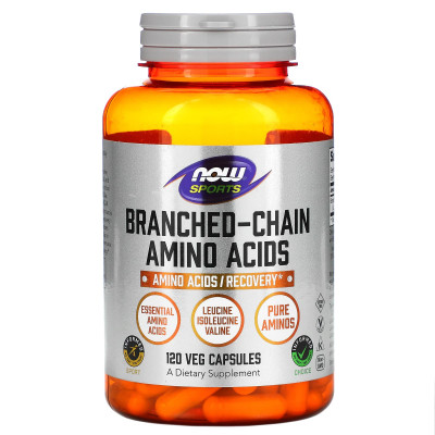 Аминокислоты с разветвленной цепью Now Foods Branched Chain Amino, 120 капсул