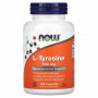 Л-тирозин Now Foods L-Tyrozine, 500 мг, 120 капсул