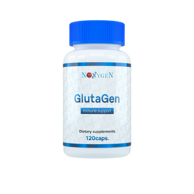 Л-Глютамин Noxygen GlutaGen, 500 мг, 120 капсул