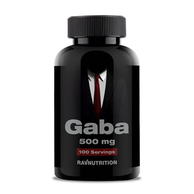 Гамма-аминомасляная кислота ГАБА RavNutrition Gaba, 500 мг, 100 таблеток