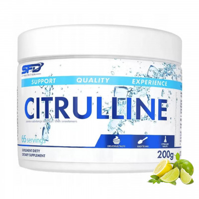Цитруллин малат SFD Nutrition Citrulline malate, 200 г, Лимон-лайм