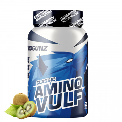 Аминокислотный комплекс Siberian Nutrogunz Amino Vulf Classic, 450 г, Киви