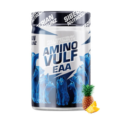 Аминокислотный комплекс Siberian Nutrogunz Amino Vulf EAA, 225 г, Ананас