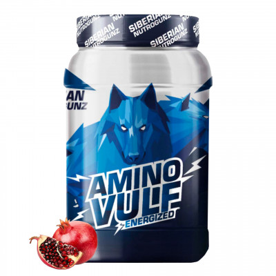 Аминокислотный комплекс Siberian Nutrogunz Amino Vulf Energized, 450 г, Гранат