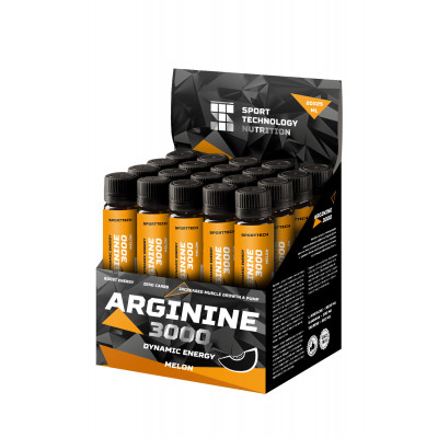 Аргинин Sport Technology Nutrition Arginine 3000, 25 мл, 1 ампула, Дыня