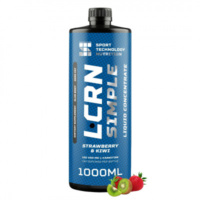 Л-карнитин Sport Technology Nutrition LCRN Simple, 1000 мл, Клубника-киви