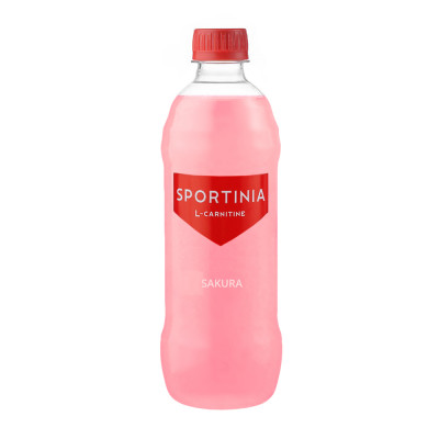Напиток с Л-карнитином Sportinia L-Carnitine, 500 мл, Сакура