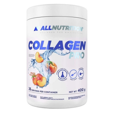 Гидролизованный коллаген AllNutrition Collagen pro, 400 г, Персик