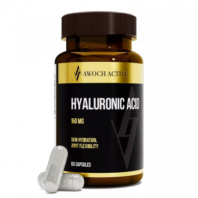 Гиалуроновая кислота Awoch active Hyaluronic acid, 150 мг, 60 капсул