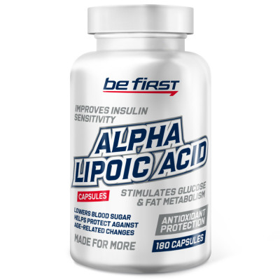 Альфа-липоевая кислота Be First Alpha Lipoic Acid, 180 капсул