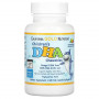 Докозагексаеновая кислота ДГК и Омега-3 для детей California Gold Nutrition DHA, 180 мягких таблеток, Клубника-лимон