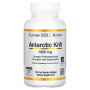 Масло антарктического криля California Gold Nutrition Antarctic Krill, 1000 мг, 120 капсул, Клубника-лимон