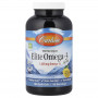 Омега-3 рыбий жир Carlson Labs Elite Omega-3 Gems®, 180 мягких гелевых капсул, Лимон