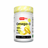 Омега-3 рыбий жир EvenLifo Omega-3, 1000 мг, 90 капсул