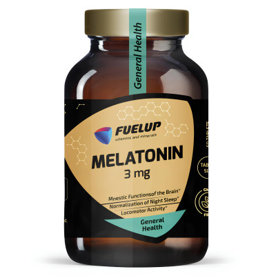 Мелатонин FuelUP Melatonin, 3 мг, 60 таблеток