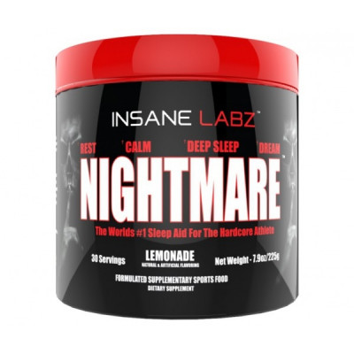 Добавка для улучшения сна Insane Labz Nightmare, 30 порций, Фруктовый пунш