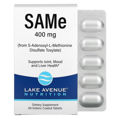 Дисульфат тозилат Lake avenue nutrition Same, 400 мг, 60 таблеток