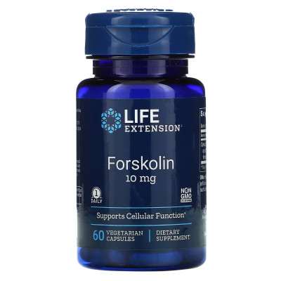 Форсколин Life Extension Forskolin, 10 мг, 60 капсул