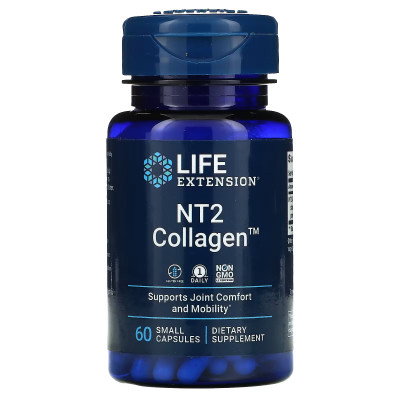 Коллаген II типа Life Extension NT2 Collagen™, 40 мг, 60 капсул